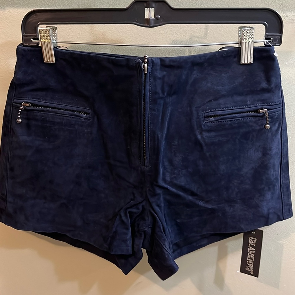 BLANK NYC suede shorts